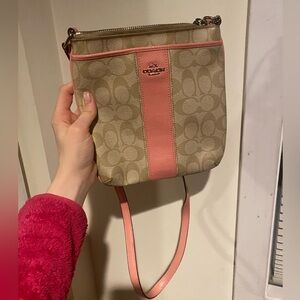 Coach cross body bag